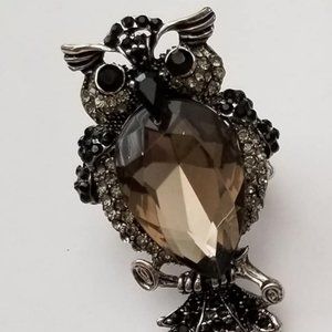 New Jeweled Owl Ring